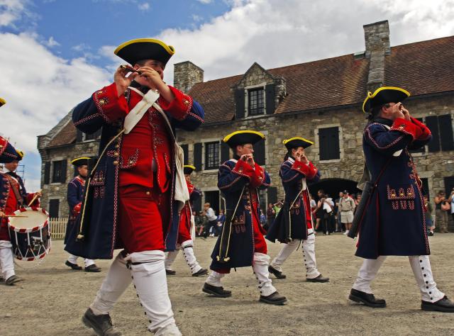 French & Indian War reenactment at Fort Ticonderoga