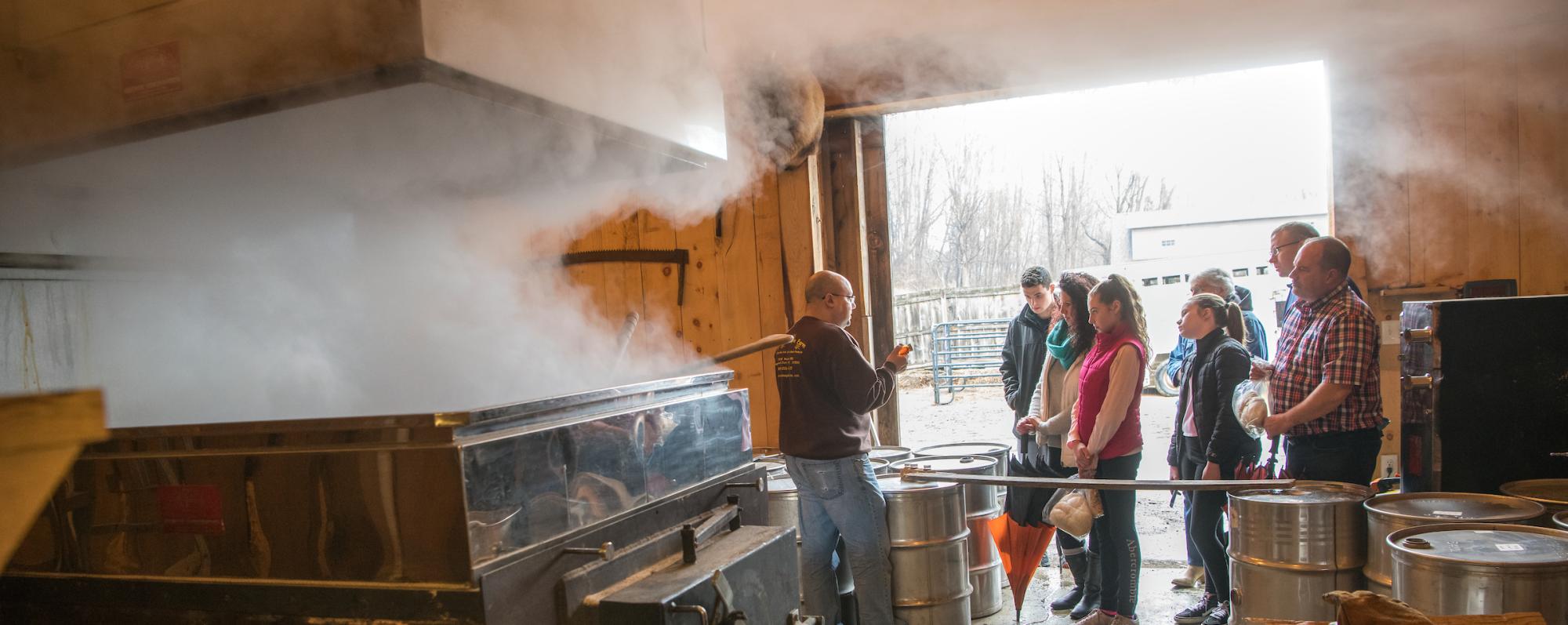 Cronin's Maple Farm during Maple Weekend